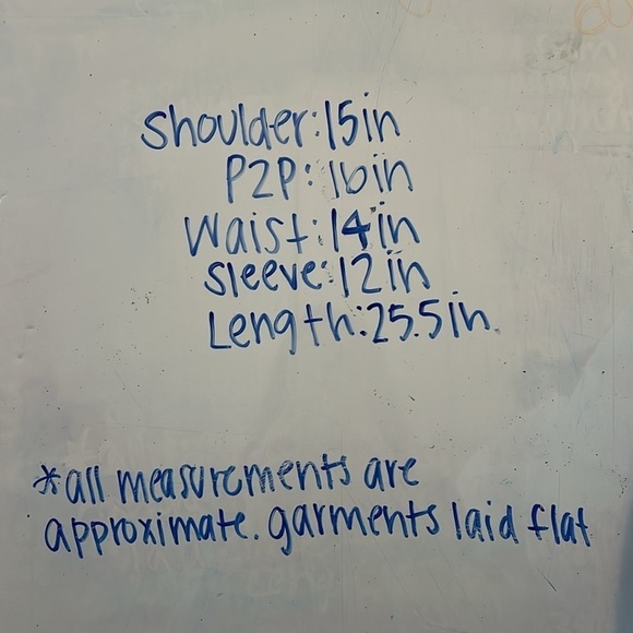 GibsonLook Blue Floral Mindy Wrap Blouse, Medium - Picture 10 of 10